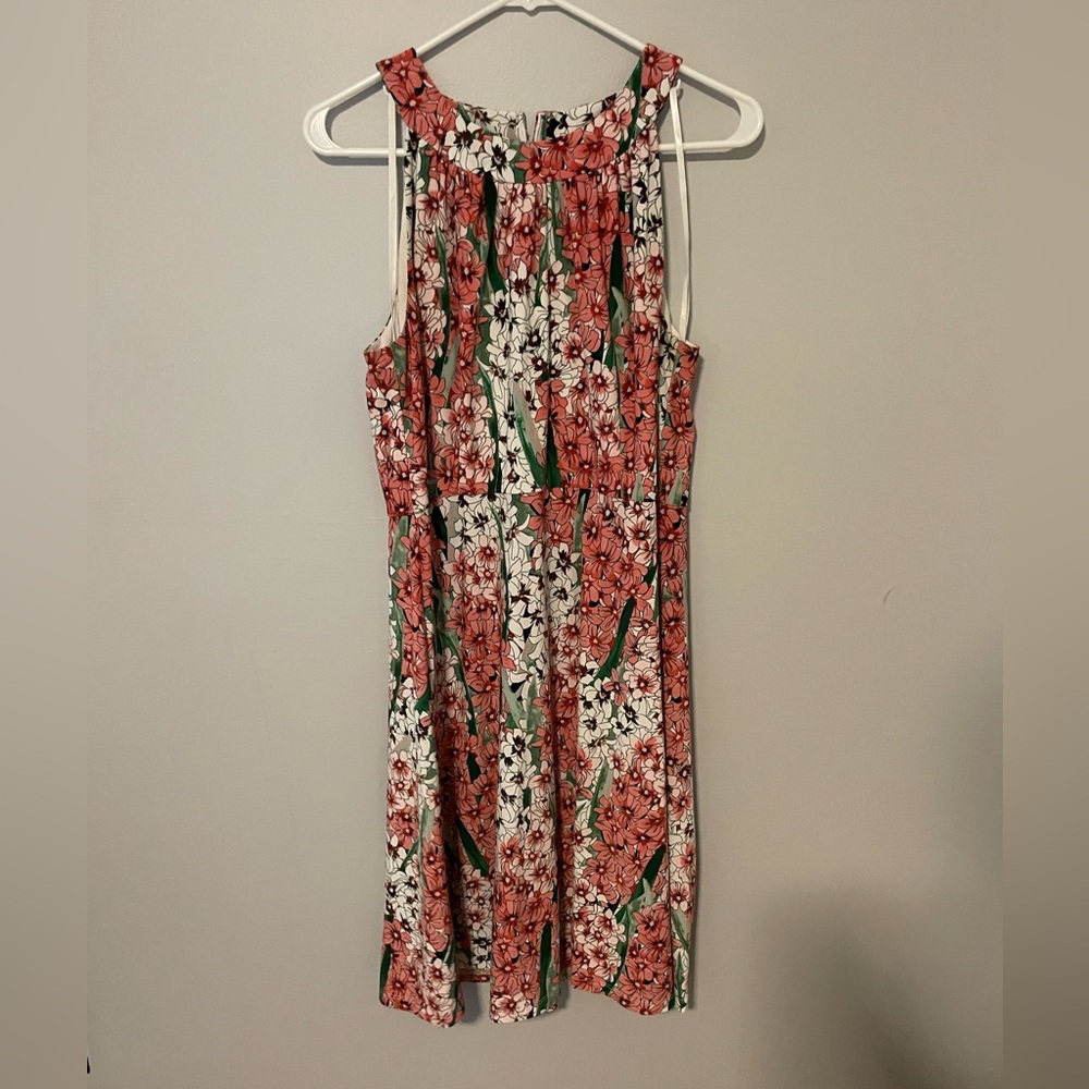 Tommy Hilfiger Size 12 Pink Floral Dress